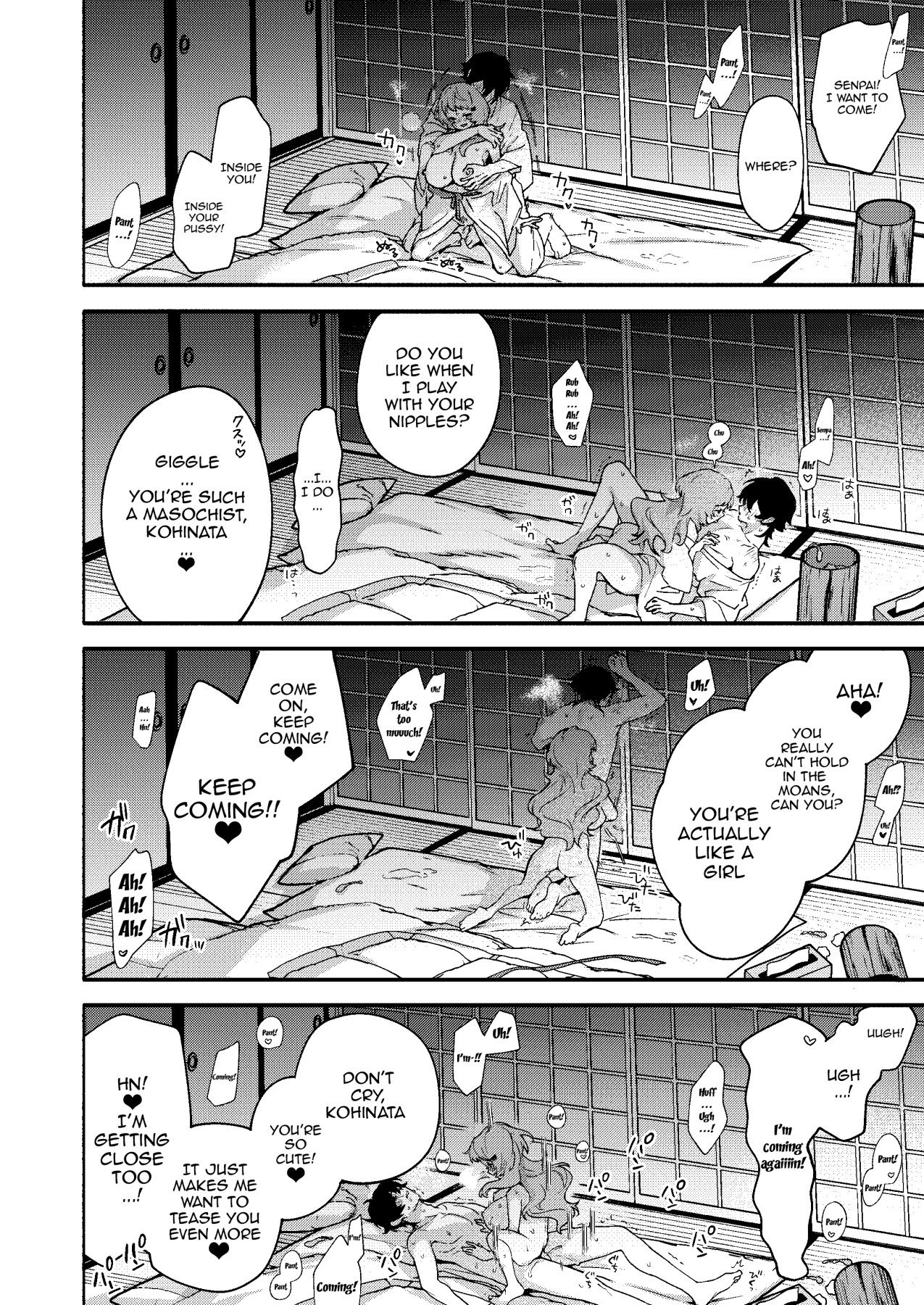 Hentai Manga Comic-Eaten By Mako-senpai ~Falling To A Tiny But Huge Sadist Senpai~-Read-39